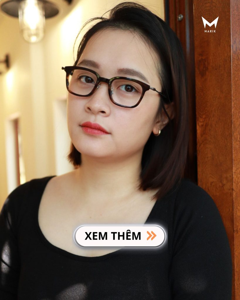 Mặt nhỏ nên đeo kính gì